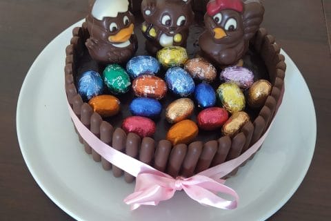 Cliquez pour zoomer ! Gâteau lapin de Pâques Thermomix par Sévigné