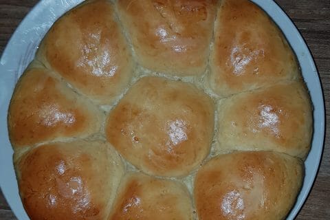 Cliquez pour zoomer ! Brioche tressée à la mie filante au Thermomix