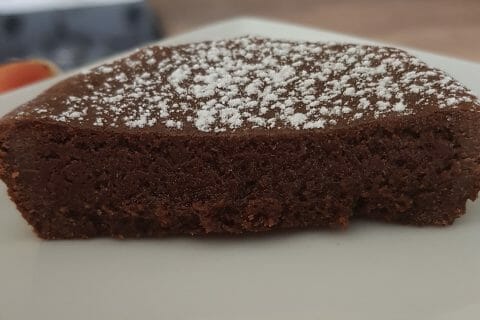 Cliquez pour zoomer ! Kladdkaka – Gâteau au chocolat suèdois au Thermomix