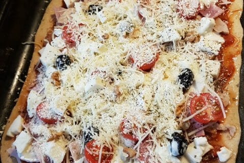 Cliquez pour zoomer ! Pâte à pizza au Thermomix