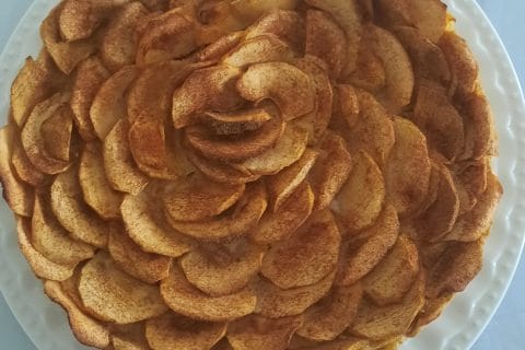 Cliquez pour zoomer ! Tarte aux pommes sans pâte Thermomix par alebane