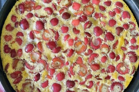Cliquez pour zoomer ! Clafoutis aux cerises Thermomix par alebane