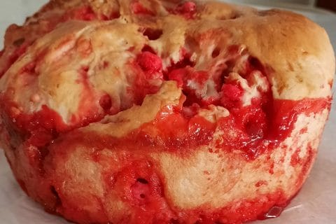 Cliquez pour zoomer ! Brioche aux pralines roses Thermomix par alebane