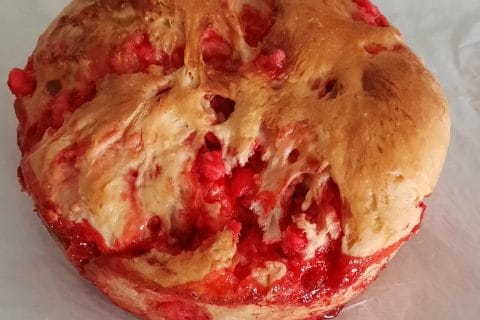Cliquez pour zoomer ! Brioche aux pralines roses Thermomix par alebane