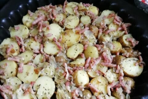 Cliquez pour zoomer ! Tatin surprise de pommes de terre Thermomix par anethbl03