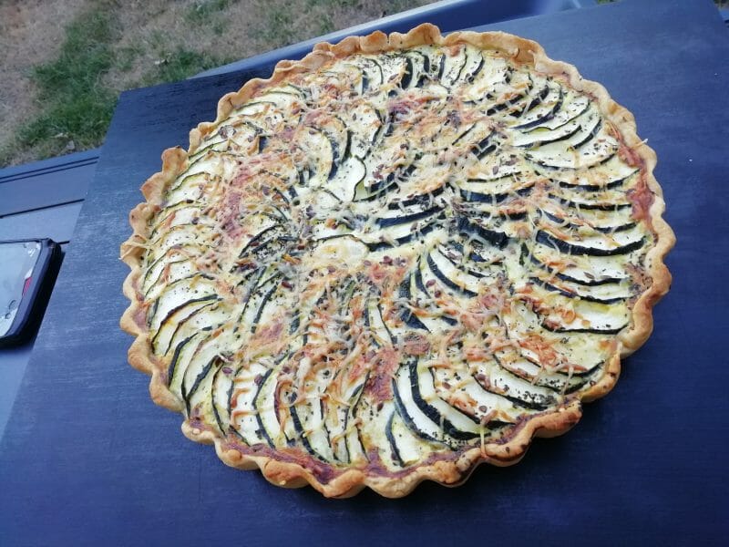 Cliquez pour zoomer ! Tarte courgettes et ricotta Thermomix par anethbl03