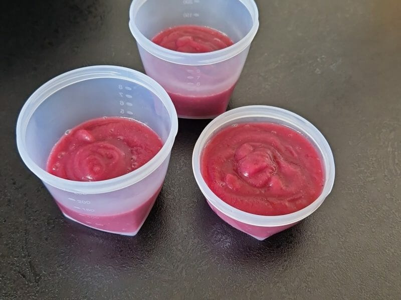 Cliquez pour zoomer ! Compote pommes myrtilles Thermomix par elodietheo