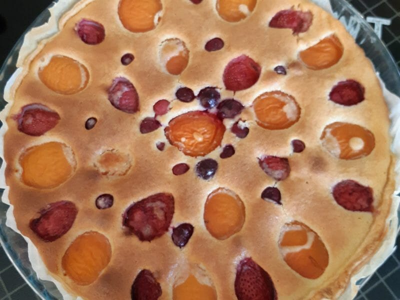 Cliquez pour zoomer ! Tarte amandine aux abricots Thermomix par Gerval07