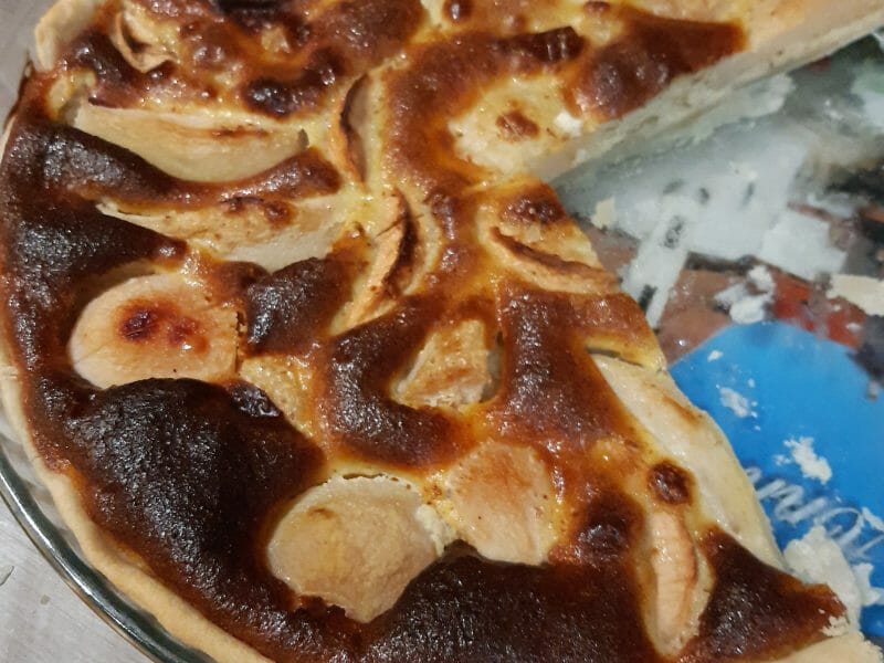 Cliquez pour zoomer ! Tarte normande aux pommes Thermomix par Gerval07