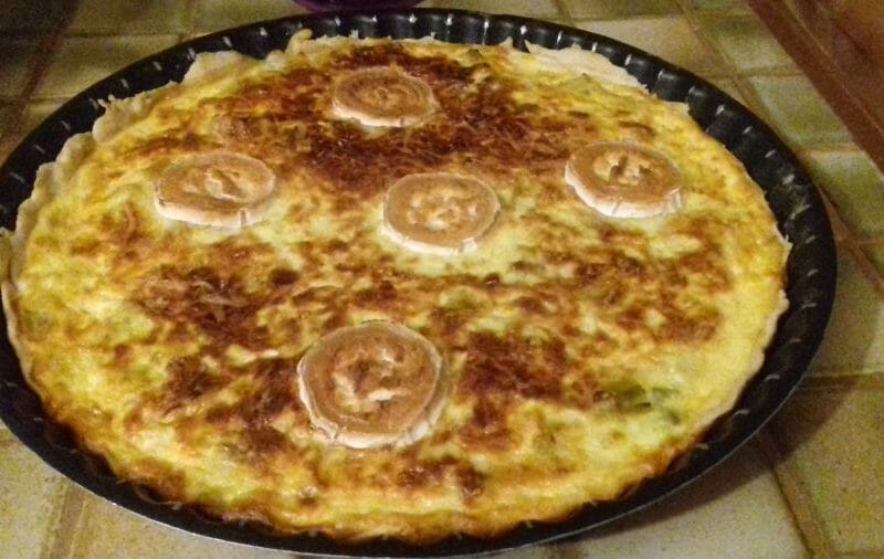 Cliquez pour zoomer ! Quiche Poireaux et Saumon Thermomix par rachel2010