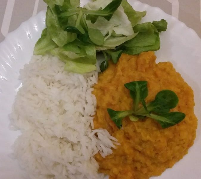 Cliquez pour zoomer ! Dhal de patate douce et de lentilles corail Thermomix par rachel2010