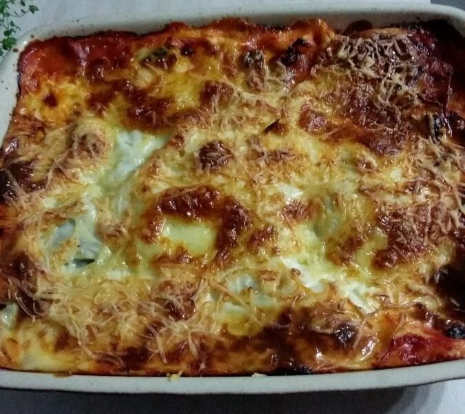 Cliquez pour zoomer ! Lasagnes épinards et chèvre Thermomix par rachel2010
