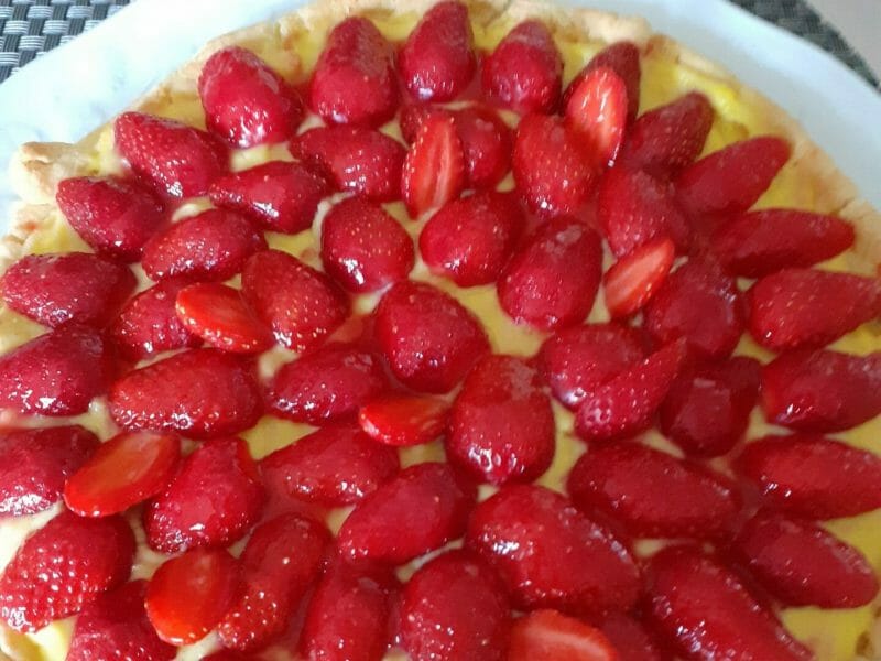 Cliquez pour zoomer ! Tarte aux fraises Thermomix par rachel2010