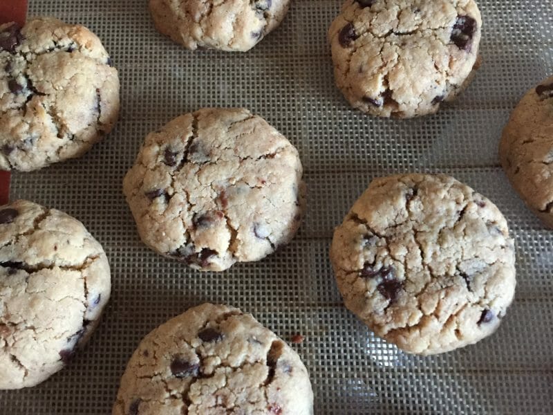 Cliquez pour zoomer ! Cookies beurre de cacahuète et pépites de chocolat Thermomix par tooty