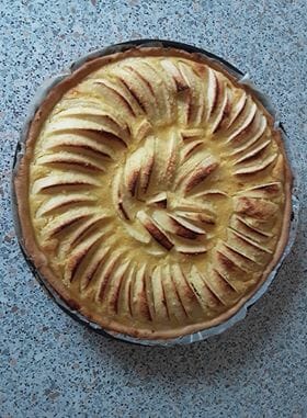 Cliquez pour zoomer ! Tarte normande aux pommes Thermomix par mousy88