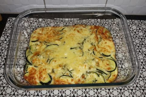 Cliquez pour zoomer ! Clafoutis courgettes et feta au Thermomix