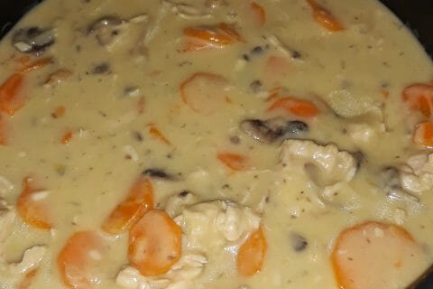 Cliquez pour zoomer ! Blanquette de poulet au Thermomix