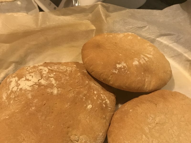Cliquez pour zoomer ! Pain pita Thermomix par meimei