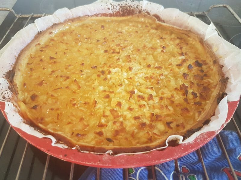Cliquez pour zoomer ! Tarte pommes râpées citron Thermomix par jessmaiz42