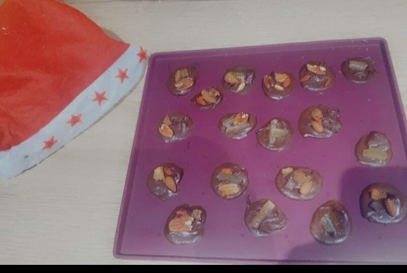 Cliquez pour zoomer ! Mendiants au chocolat Thermomix par celinejulien2504