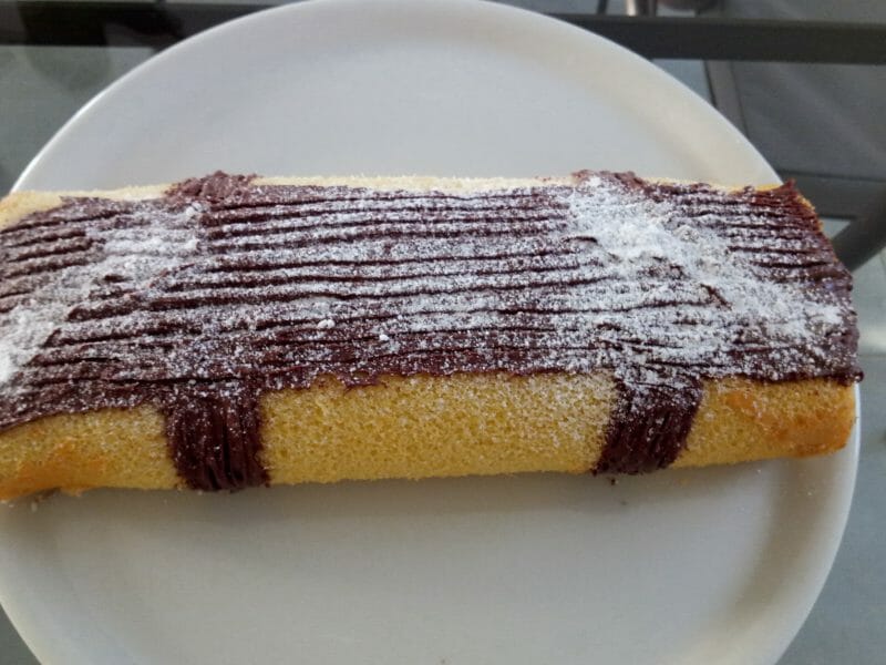 Cliquez pour zoomer ! Roulé au nutella Thermomix par cece 26