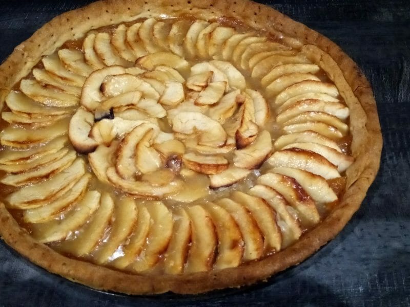 Cliquez pour zoomer ! Tarte pom’pote et caramel beurre salé Thermomix par cece 26