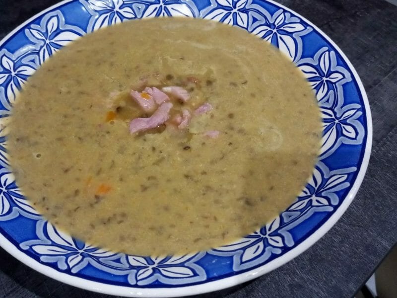 Cliquez pour zoomer ! Velouté de lentilles vertes Thermomix par cece 26