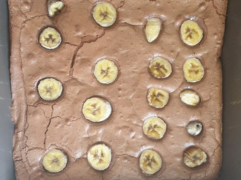 Cliquez pour zoomer ! Brownie fondant choco-banane Thermomix par lau0202