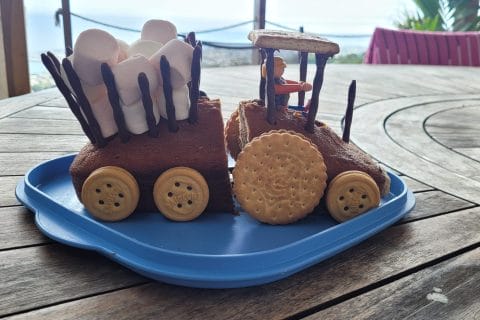 Cliquez pour zoomer ! Marbré au chocolat Thermomix par poule57