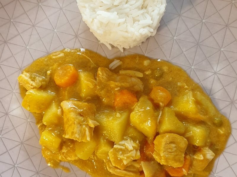 Cliquez pour zoomer ! Poulet Thaï au curry Thermomix par jujuzaza