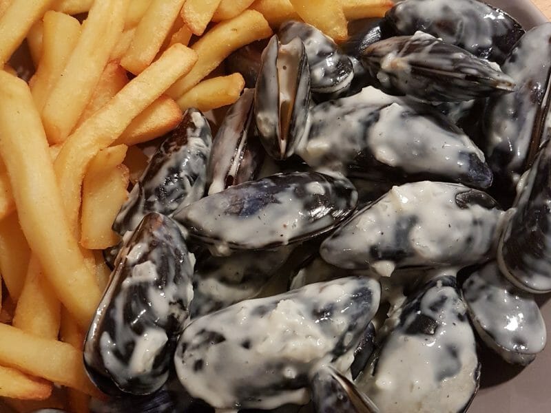Cliquez pour zoomer ! Moules sauce au roquefort Thermomix par cestkrobon