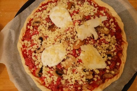 Cliquez pour zoomer ! Pizza Reine Thermomix par mehdimanetravel