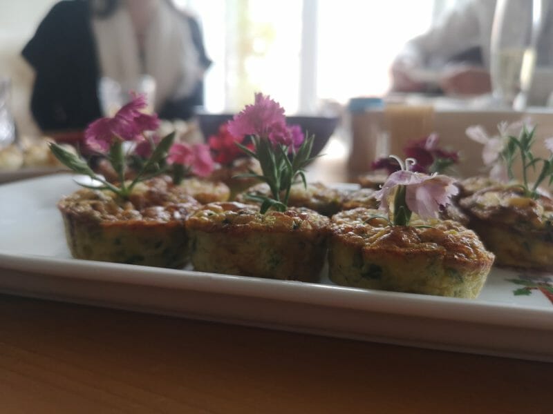 Cliquez pour zoomer ! Mini frittatas à la courgette et chèvre Thermomix par BerAnge