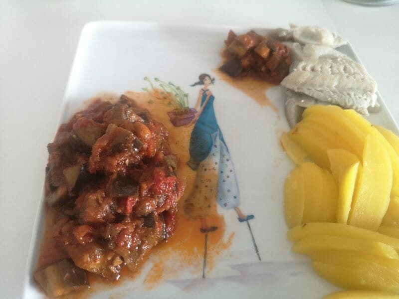 Cliquez pour zoomer ! Mijoté d’aubergines à la tomate Thermomix par BerAnge