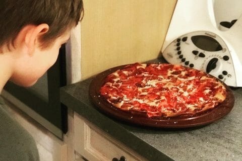 Cliquez pour zoomer ! Clafoutis aux fraises Thermomix par luarvie