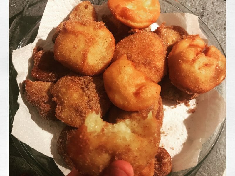 Cliquez pour zoomer ! Beignets aux pommes Thermomix par luarvie