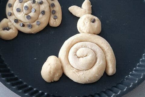 Cliquez pour zoomer ! Brioches lapin de Pâques au Thermomix