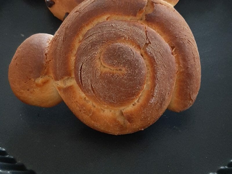 Cliquez pour zoomer ! Brioches lapin de Pâques Thermomix par titi88100