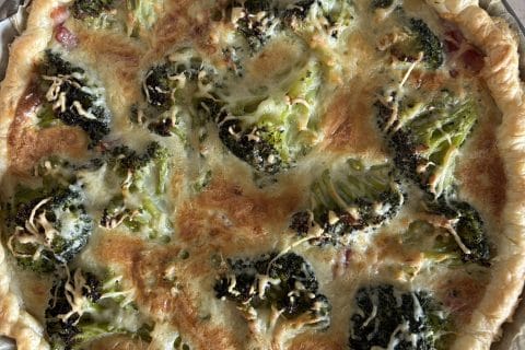 Cliquez pour zoomer ! Tarte aux brocolis et roquefort Thermomix par mumu1967