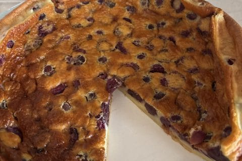Cliquez pour zoomer ! Clafoutis aux cerises Thermomix par mumu1967