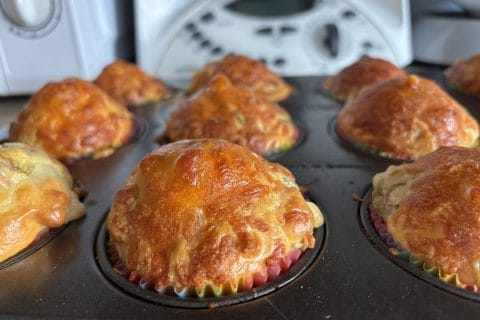 Cliquez pour zoomer ! Mini muffins au jambon et olives vertes Thermomix par mumu1967