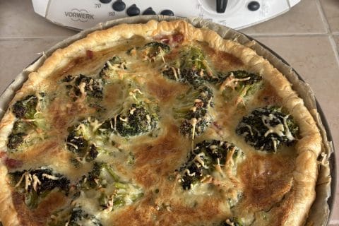 Cliquez pour zoomer ! Tarte aux brocolis et roquefort Thermomix par mumu1967