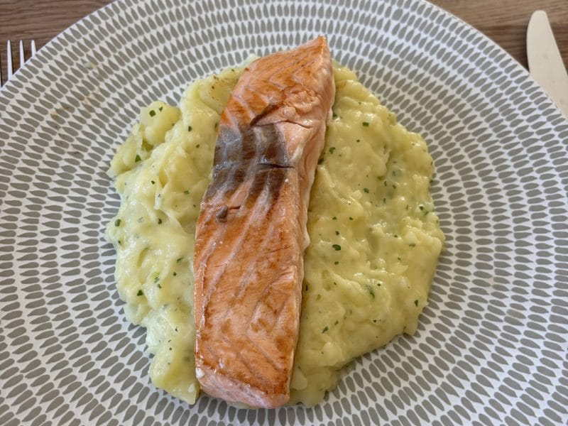 Cliquez pour zoomer ! Ecrasé de pommes de terre et saumon Thermomix par mumu1967