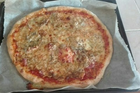 Cliquez pour zoomer ! Pizza 4 fromages au Thermomix