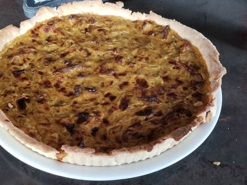 Cliquez pour zoomer ! Tarte fondante aux endives et au curry Thermomix par pascie16