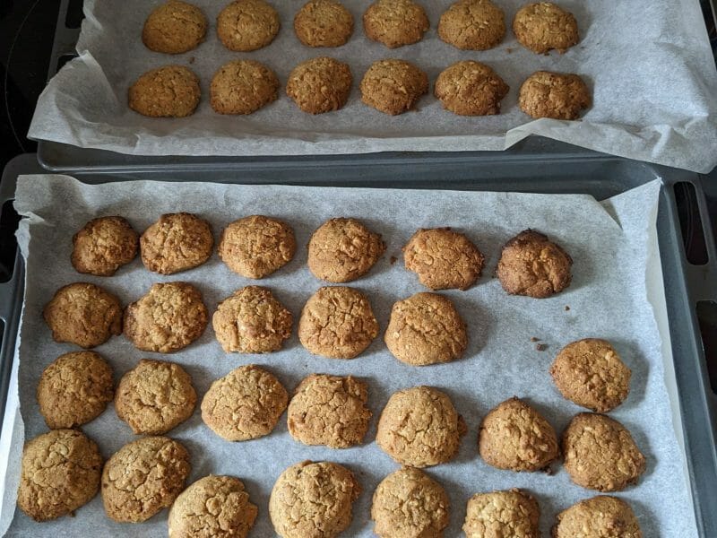 Cliquez pour zoomer ! Cookies amandes et noix Thermomix par pascie16