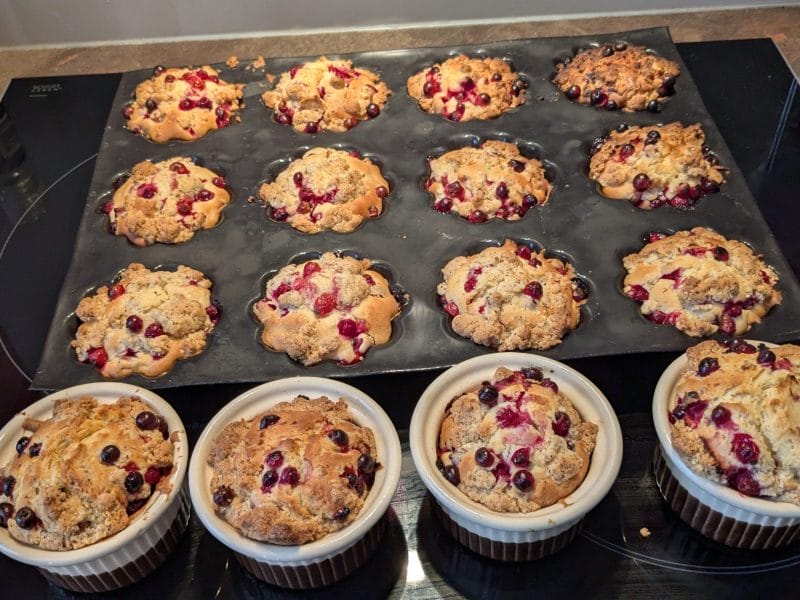 Cliquez pour zoomer ! Muffins aux myrtilles Thermomix par pascie16