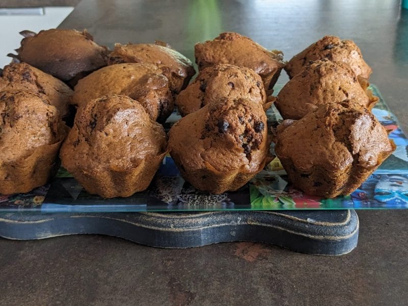 Cliquez pour zoomer ! Muffins aux pépites de chocolat Thermomix par pascie16