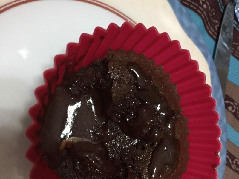 Cliquez pour zoomer ! Moelleux au chocolat cœur fondant Thermomix par nelldev
