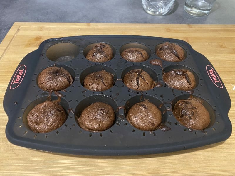 Cliquez pour zoomer ! Moelleux au chocolat cœur fondant Thermomix par melbrb